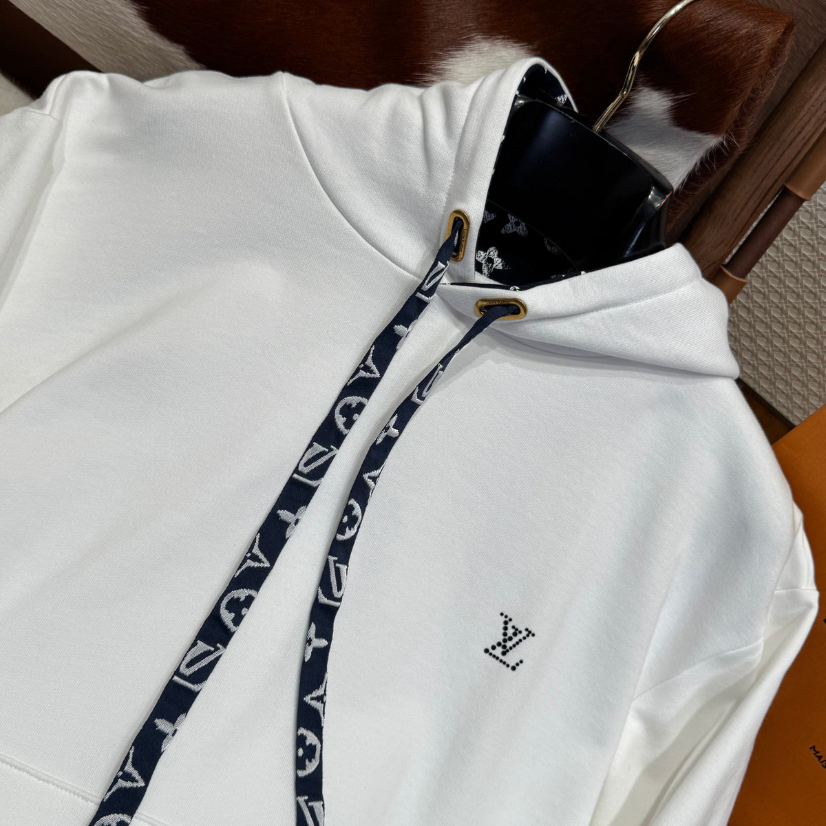 Louis Vuitton Hoodies- Louis Vuitton Lou Hoodie Comfortable Luxury Streetwear Hoodie
