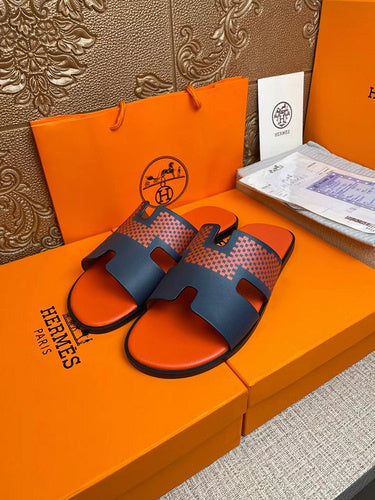 Hermes shoes Style 028 - texture and material detail
