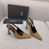 Full silhouette view of Saint Laurent luxury piece style No.020