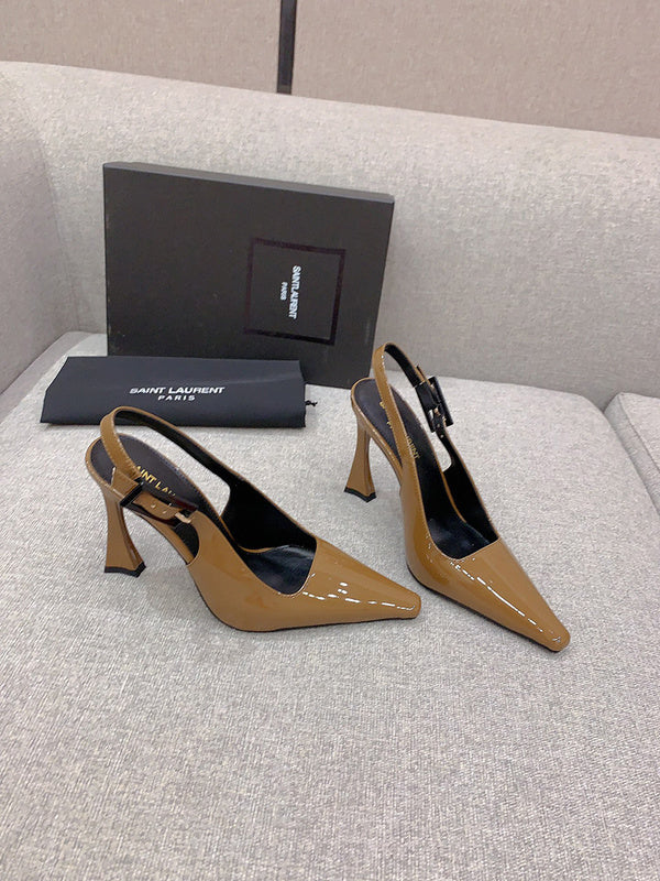 Saint Laurent shoes front view designer style