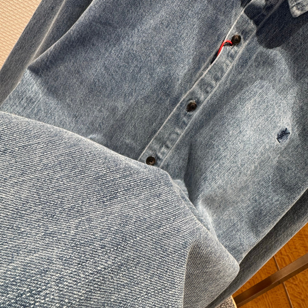 Saint Laurent Tops- Saint Laurent Denim Shirt Premium Designer Casual Top