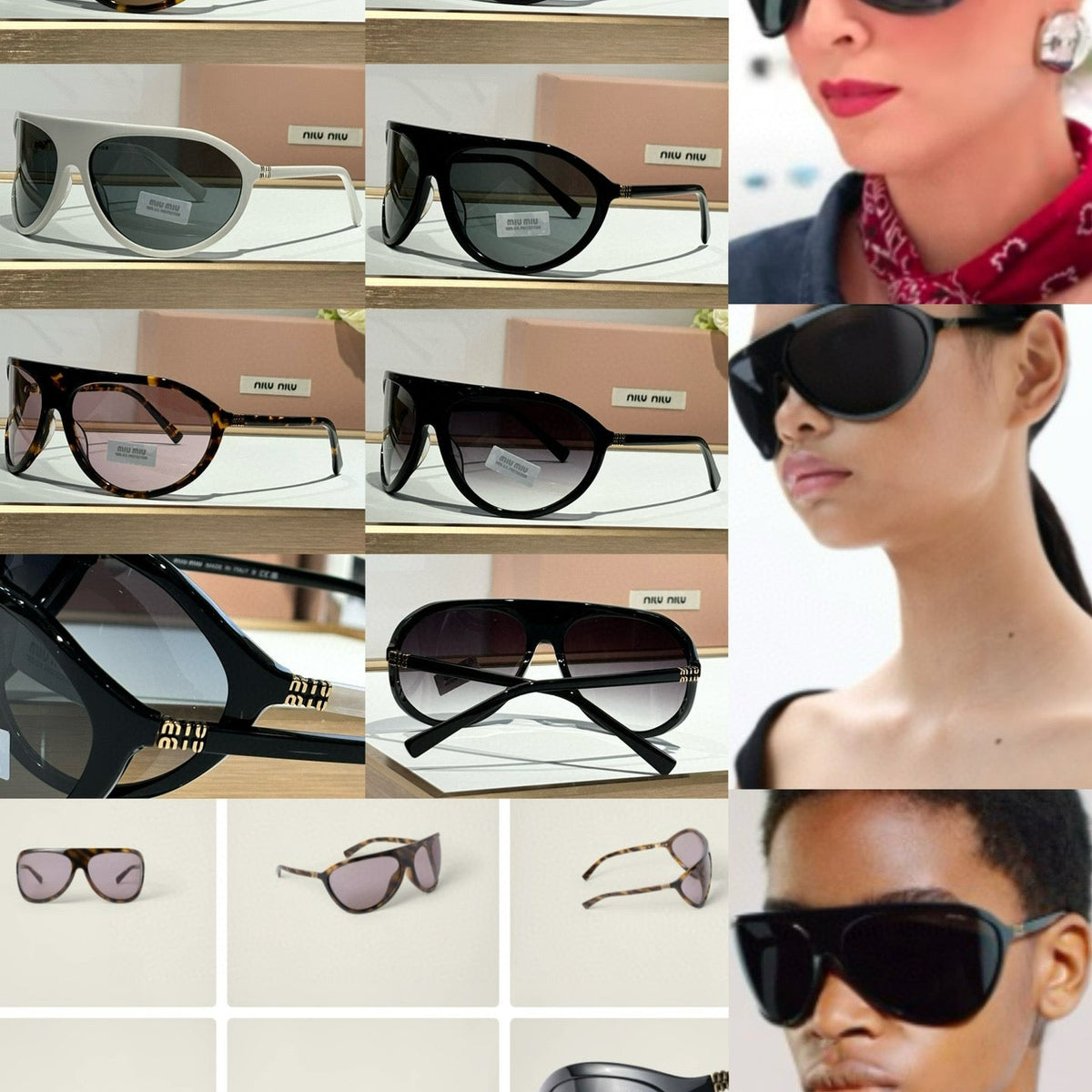 Sunglasses- Miu M Sunglasses Luxury Designer UV Sunglasses