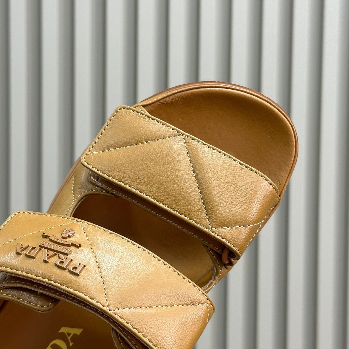 Shoes- Pd Nappa Leather Slides Comfortable Everyday Designer Shoes