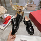Roger Vivier luxury shoes detail shot