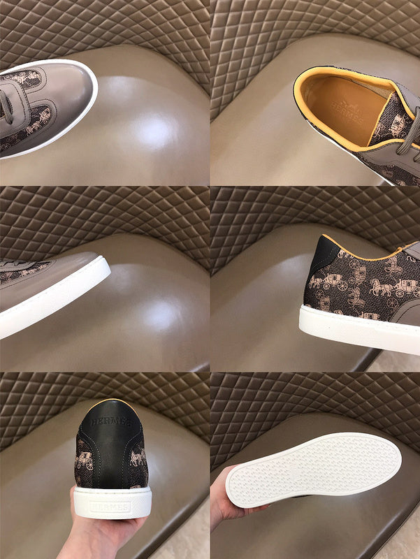 Hermes shoes Style 098 - styled lifestyle view