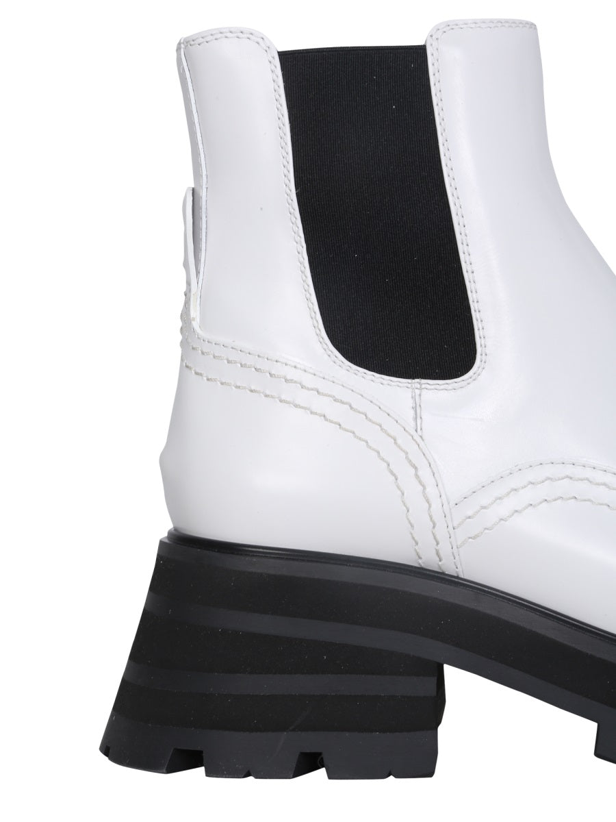 Alexander McQueen Shoes- Alexander Mcqueen Women Wander Chelsea Boots Luxury Lifestyle Designer Footwear