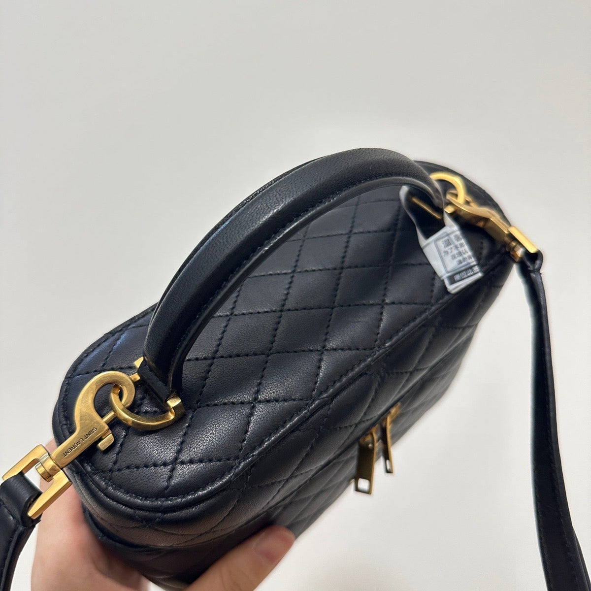 Saint Laurent Bags- Saint Laurent Gaby Mini Vanity Bag Luxury Designer Leather Handbag