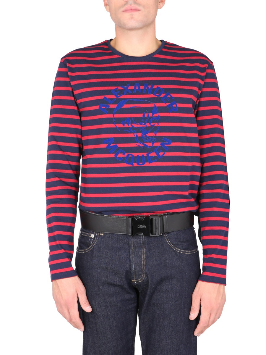 Alexander McQueen tee shirts luxury designer piece front view