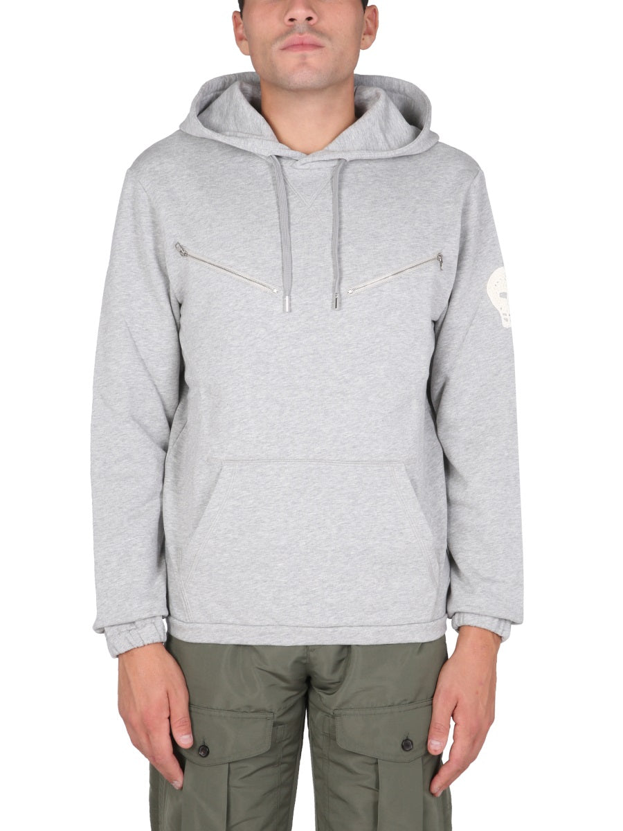 Alexander McQueen Hoodies? Alexander Mcqueen Men Sweatshirt With Embroidered Skull Premium Designer Casual Hoodie