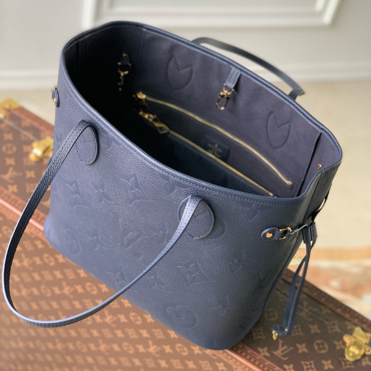 Louis Vuitton Bags- Louis Vuitton Lou Neverfull Mm Bag Premium Designer Shoulder Bag