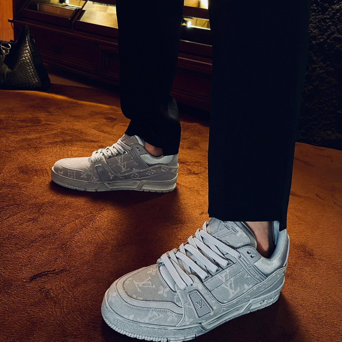 Louis Vuitton Shoes- Louis Vuitton Lou Trainers Comfortable Everyday Designer Shoes