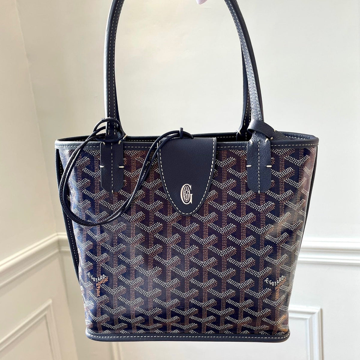Bags- Goya Mini Anjou Bag Luxury Designer Leather Handbag