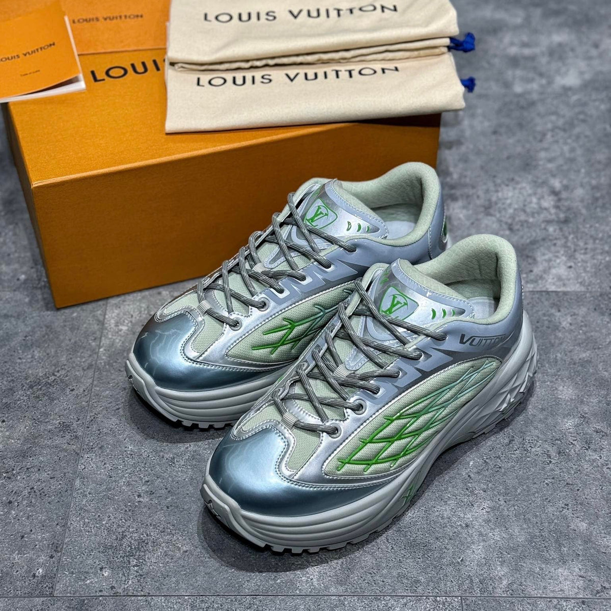 Louis Vuitton Shoes- Louis Vuitton Lou Discovery Trainers Premium Designer Casual Shoes
