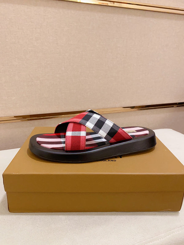 Burberry shoes Style 016 - front view, sleek modern silhouette