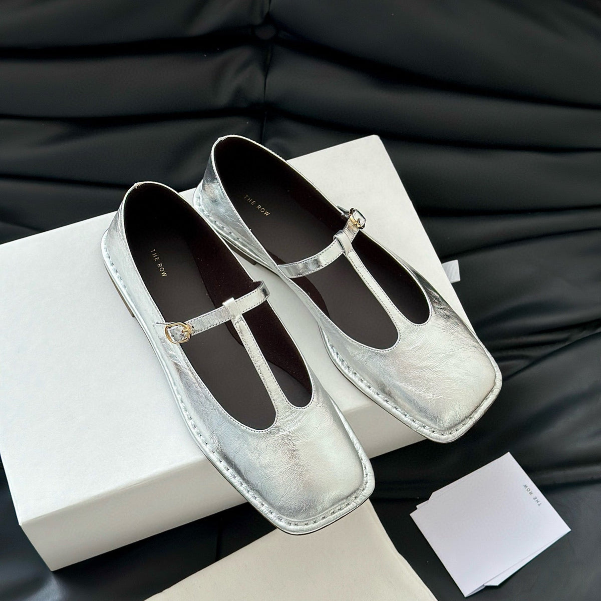 The Row Accessories- The Row T Strap Flats Premium Everyday Designer Accessory
