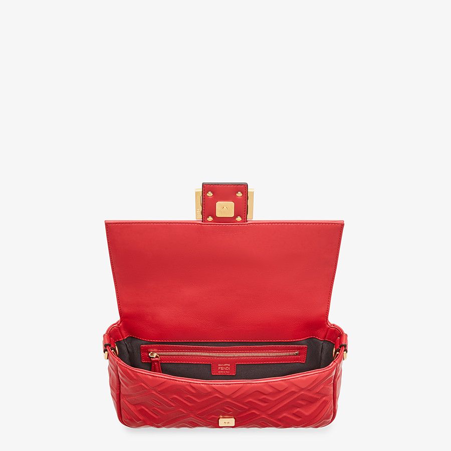 Close-up of Fendi bags hardware and fine stitching