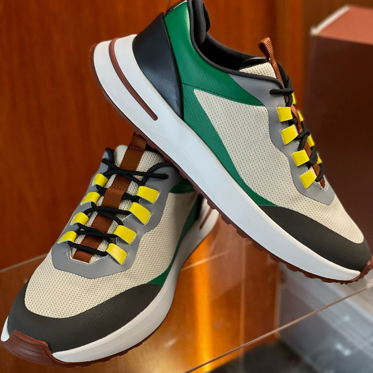 Shoes- Loro P Weekend Walk Trainers Premium Designer Casual Shoes