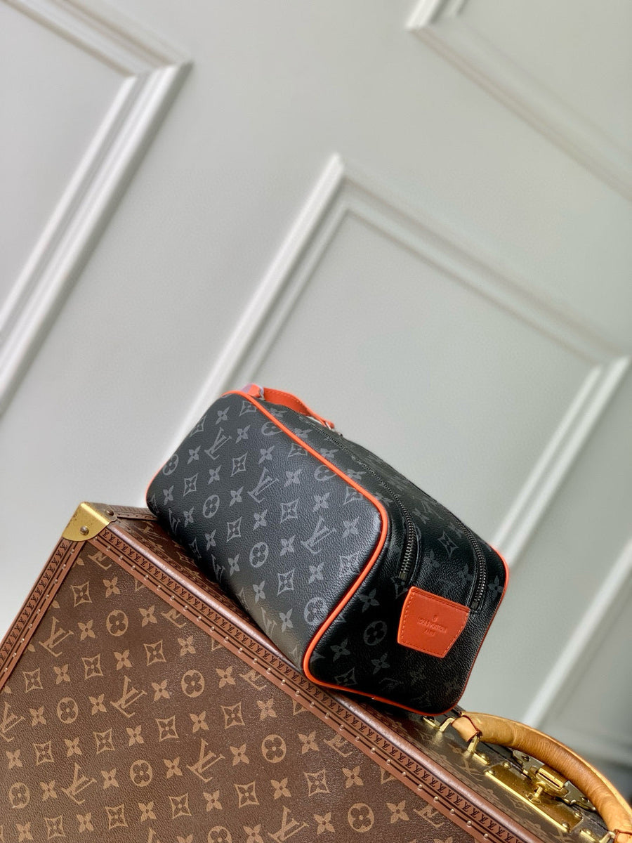 Louis Vuitton Bags- Louis Vuitton Lou Dopp Kit Toiletry Bag Premium Designer Shoulder Bag