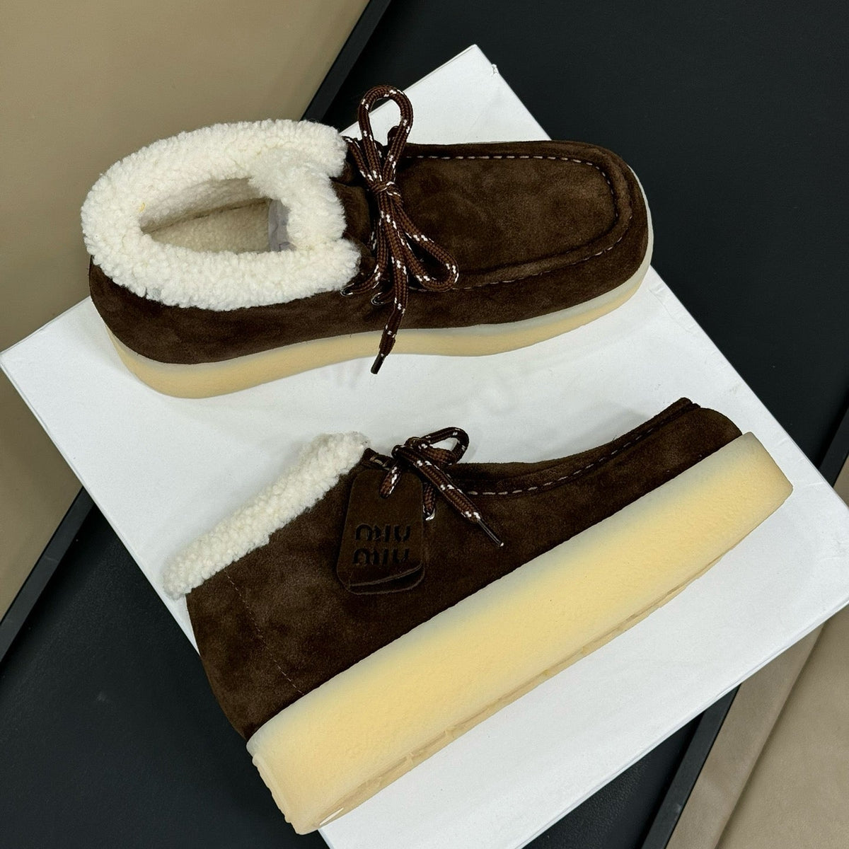 Shoes- Miu M Boots Luxury Lifestyle Designer Footwear