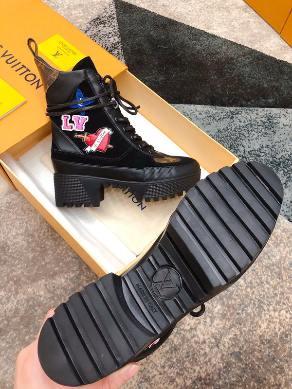 Louis Vuitton designer shoes full view