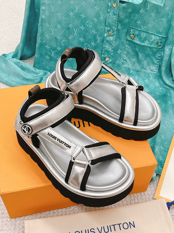 Louis Vuitton shoes Style 378 - top view showing design