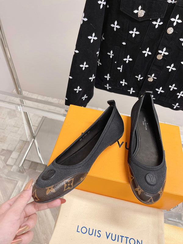 Louis Vuitton Tan High-Top Sneakers - Back View