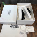 Alexander McQueen Nude Low-Top Sneakers - Angled View