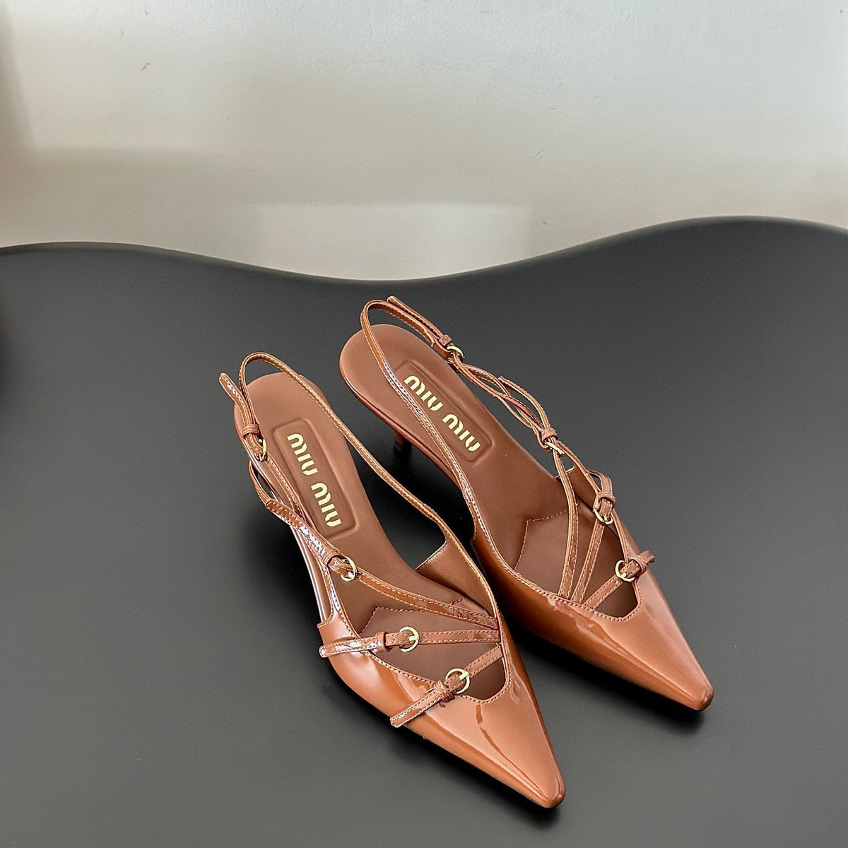 Shoes- Miu M Heels Luxury Lifestyle Designer Footwear