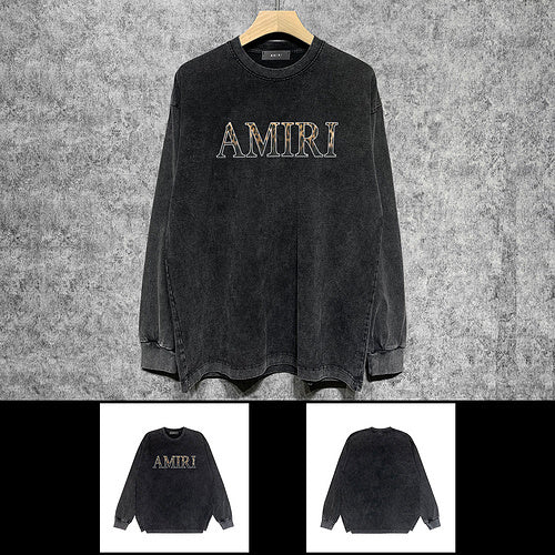 Amiri luxury hoodie detail shot