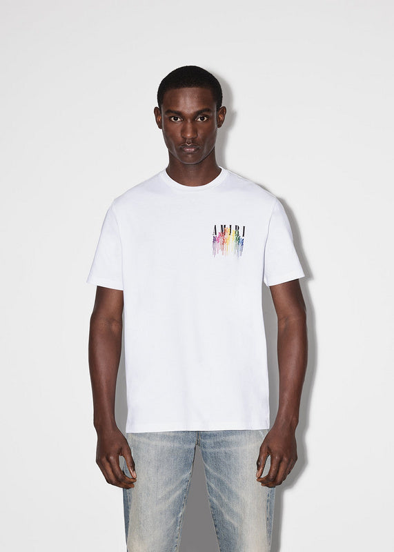 Amiri luxury t-shirt detail shot