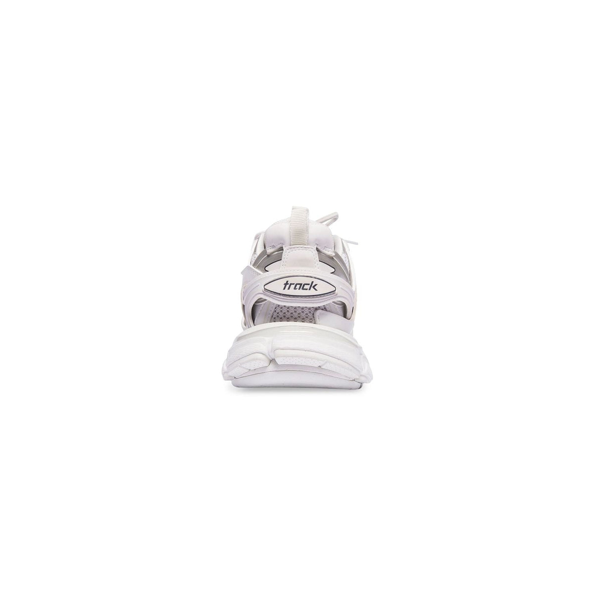 Close-up of Balenciaga sneakers hardware and fine stitching