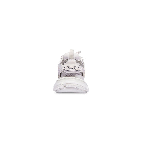Close-up of Balenciaga sneakers hardware and fine stitching