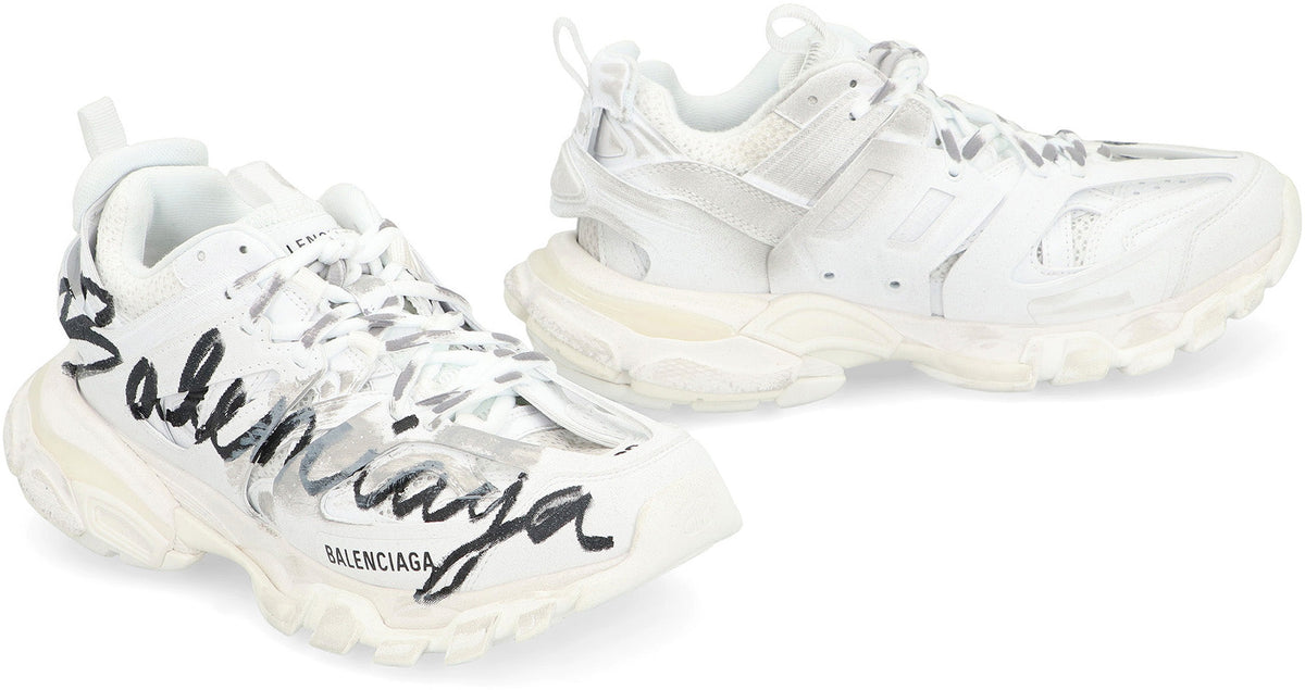 Balenciaga Shoes? BALENCIAGA Track Signature Low-Top Sneaker for Women Premium Designer Casual Shoes