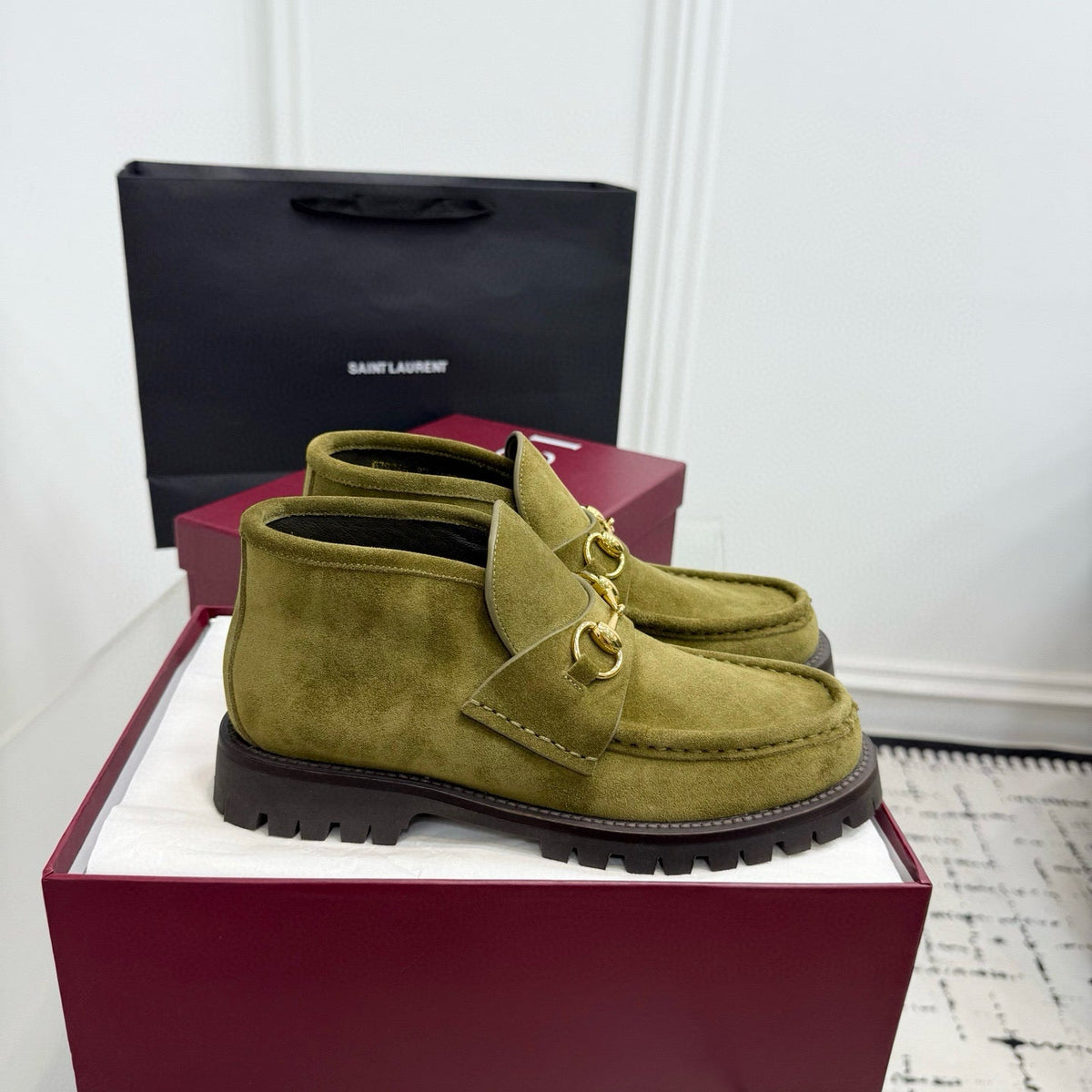 Gucci Shoes? Gucci Boots Premium Designer Casual Shoes