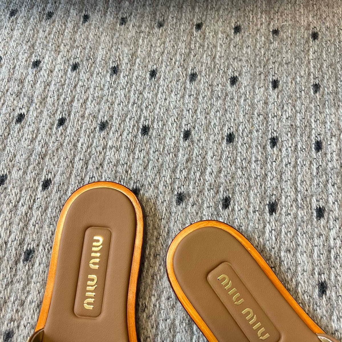 Shoes- Miu M Slides Luxury Lifestyle Designer Footwear