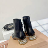 Miu Miu luxury shoes detail shot