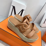 Hermes shoes Style 307 - top view showing design