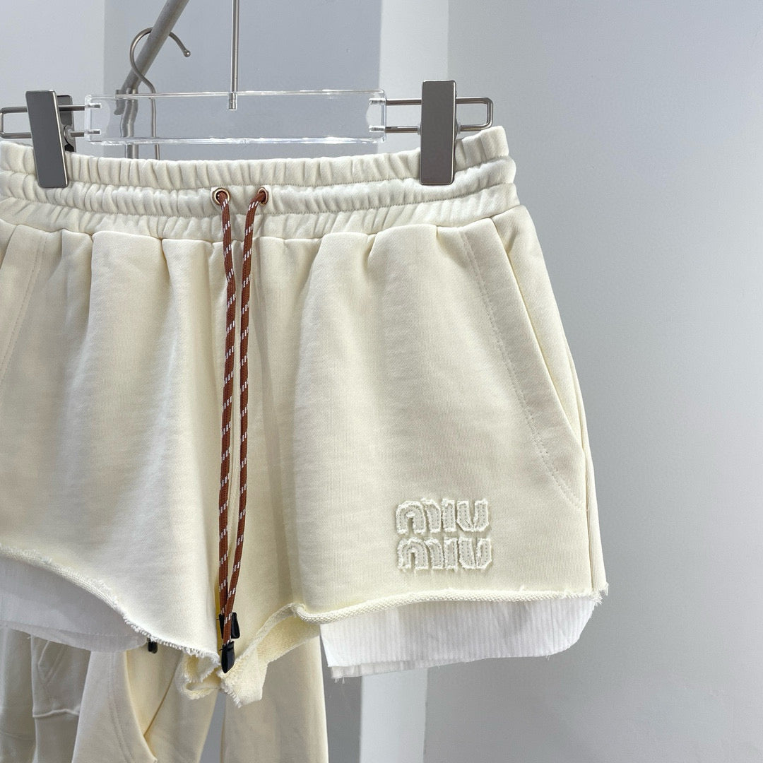 Shorts- Miu M Shorts Everyday Lightweight Designer Shorts