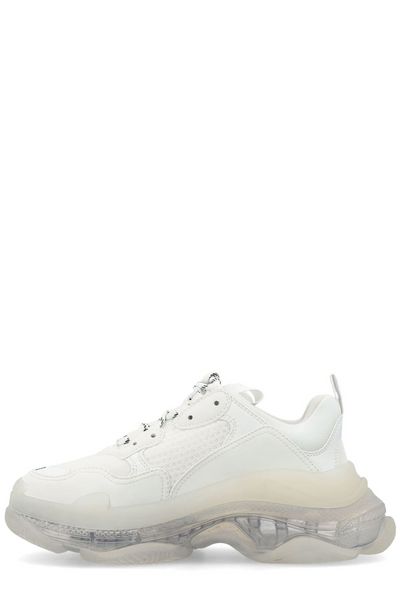 Balenciaga premium sneakers detail and craftsmanship close-up