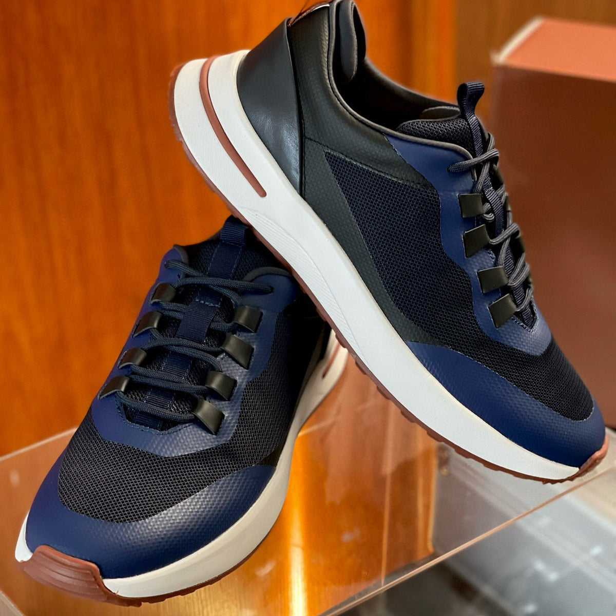 Shoes- Loro P Weekend Walk Trainers Luxury Lifestyle Designer Footwear