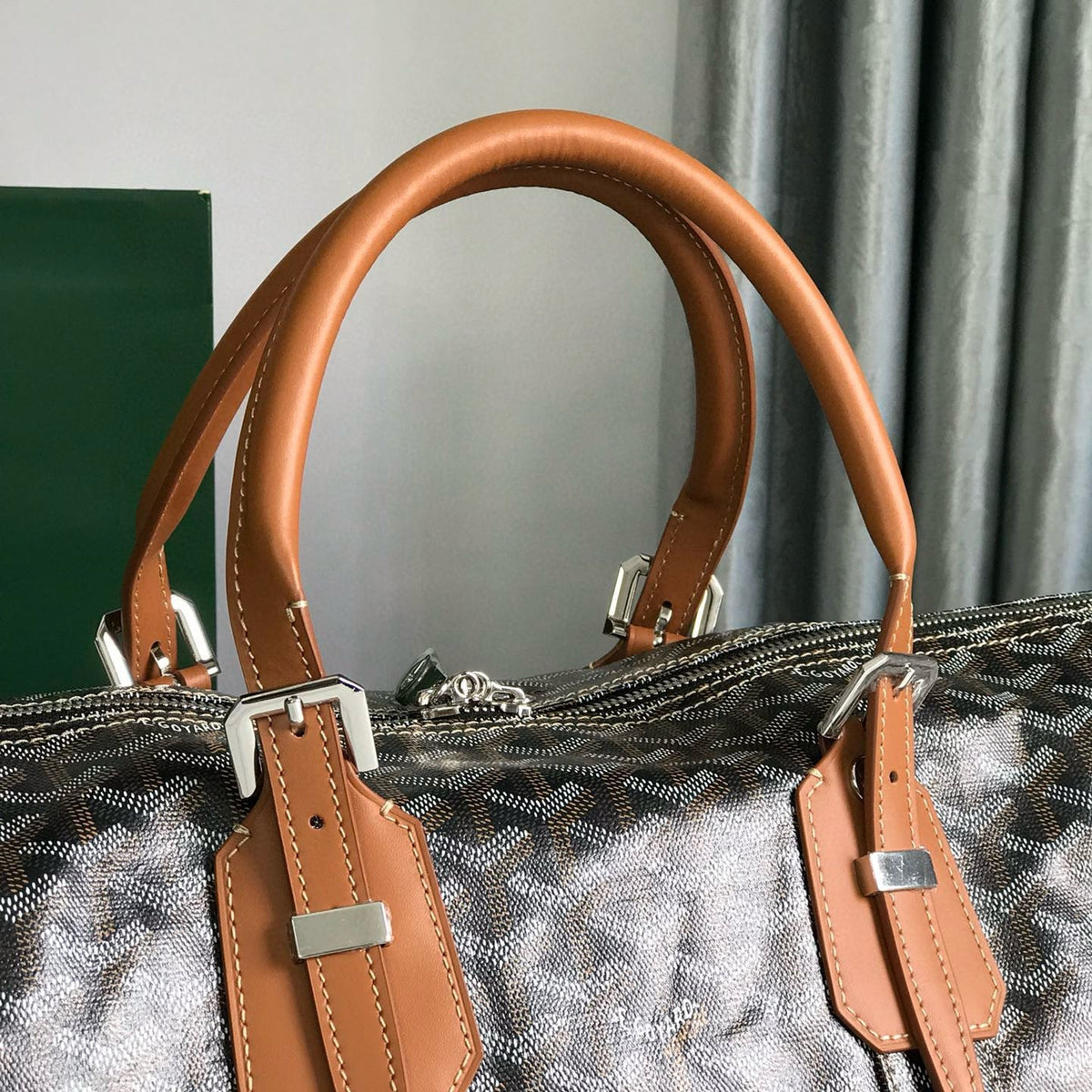 Bags- Goya Boston 45 Bag Luxury Designer Leather Handbag
