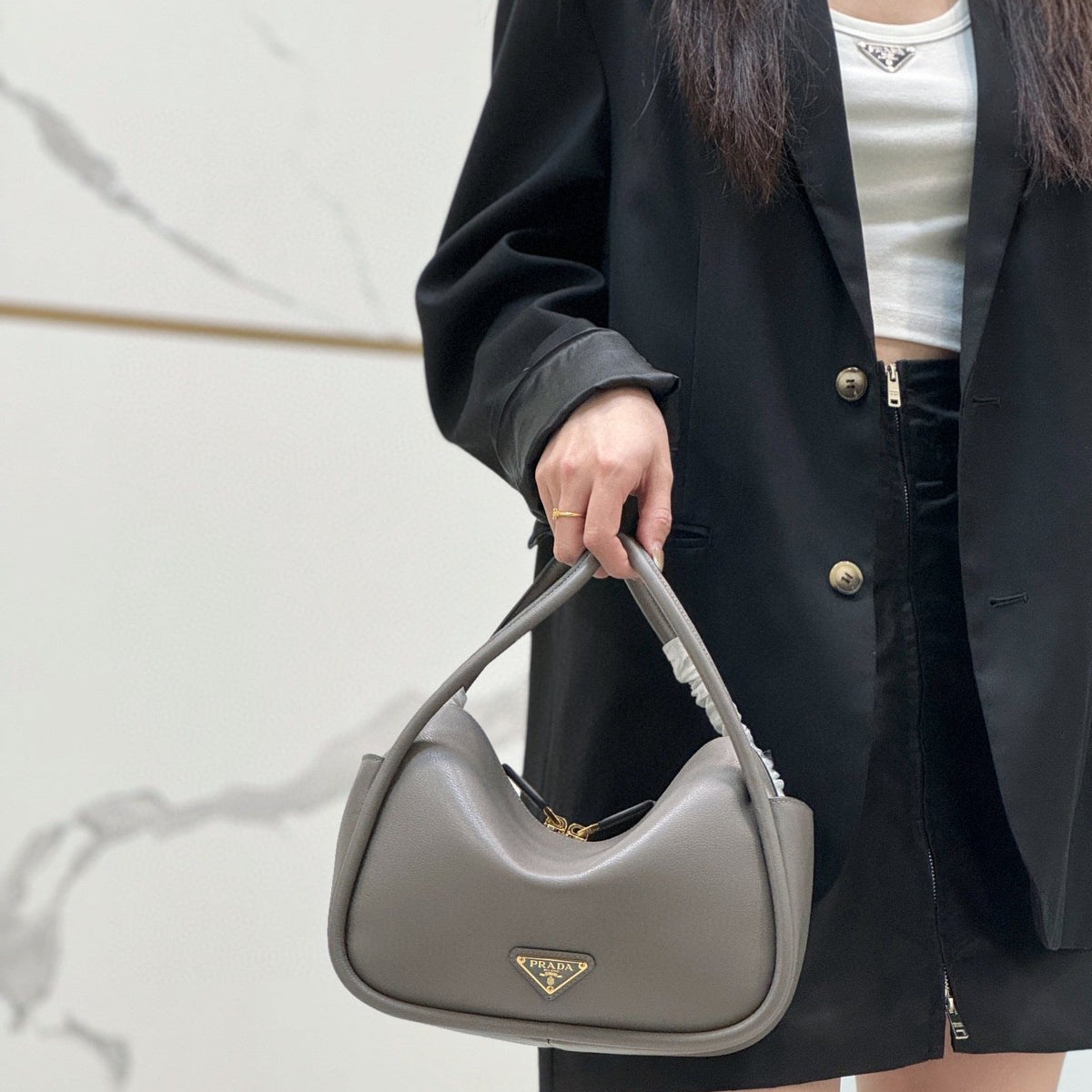 Bags- Pd Leather Handbag Elegant Everyday Designer Handbag