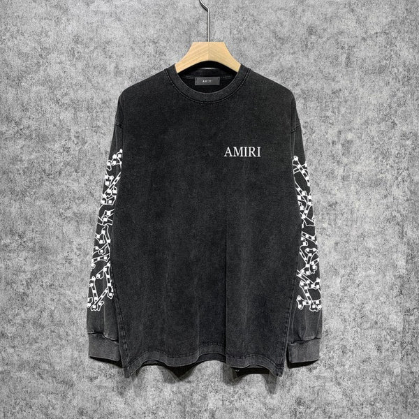 Amiri designer hoodie full view