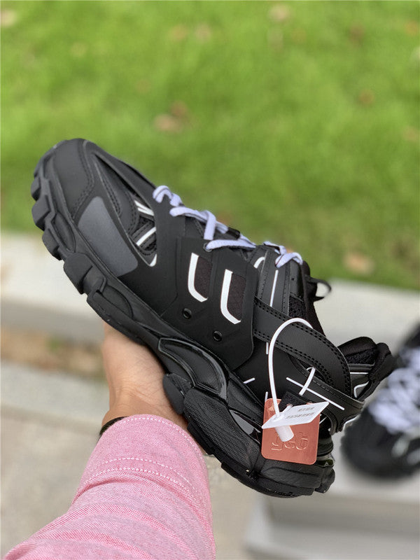 Balenciaga Chocolate Brown Low-Top Sneakers - Toe Detail View