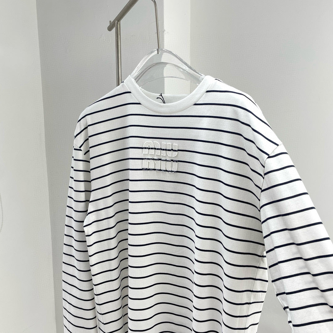 Tops- Miu M Shirt Premium Designer Casual Top