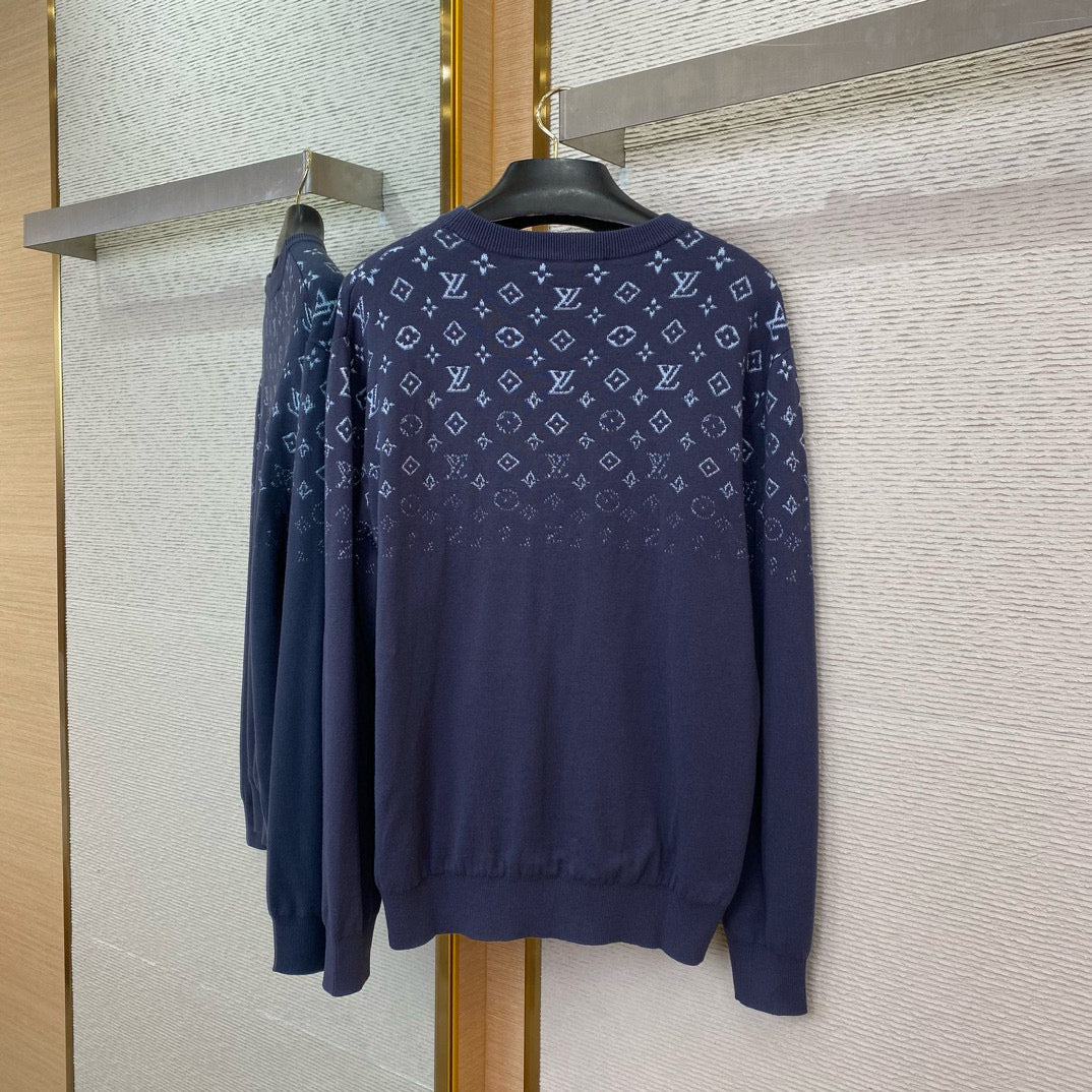 Louis Vuitton Sweaters- Louis Vuitton Lou Jumper Luxury Designer Knit Sweater