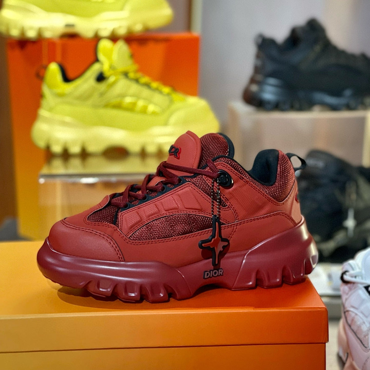 Dior Shoes- Dior x Lewis H Snow Sneakers Premium Designer Casual Shoes