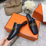 Hermès Beige Pointed-Toe Stiletto Heels - Sole Detail View