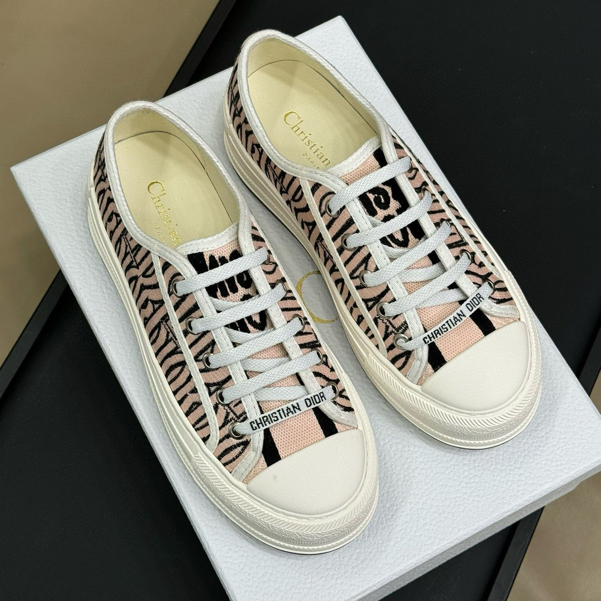 Dior Shoes- Dior Platform Sneaker Premium Designer Casual Shoes