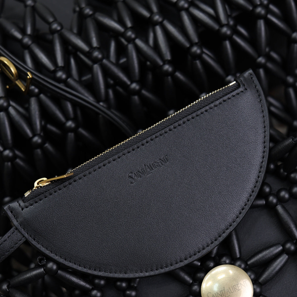 Saint Laurent Bags- Saint Laurent Supple Bucket In Wood Bag Elegant Everyday Designer Handbag